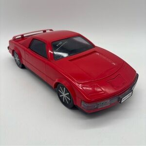 Vintage Recoton VHS Video Cassette Rewinder V192 Sleek Red Sports Car Tested